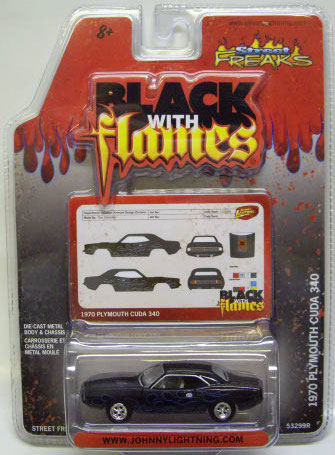 画像: LIMITED EDITION - STREET FREAKS R25 【1970 PLYMOUTH CUDA 340】　BLACK/RR