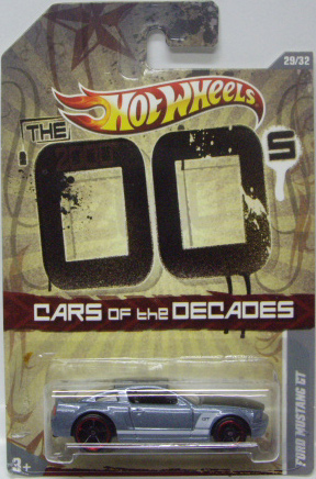 画像: 2011 WALMART EXCLUSIVE "CARS OF THE DECADES" 【FORD MUSTANG GT】 LIGHT GRAY/O5