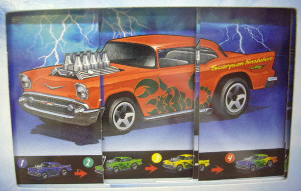 画像: 2010 COLOR SHIFTERS CREATURES 【'57 CHEVY】 BLUE-RED/5SP