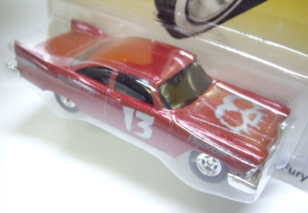 画像: 2007 WALMART EXCLUSIVE FRIGHT CARS 【'57 PLYMOUTH FURY】　RED/RR