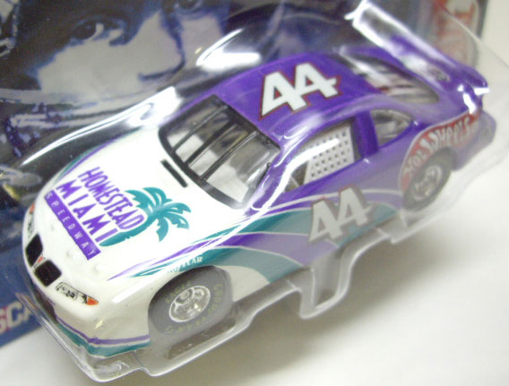 画像: 2000 HOT WHEELS RACING TREASURE HUNT 【#44 HOMESTEAD-MIAMI / PONTIAC STOCKER】　WHITE-PURPLE/RR