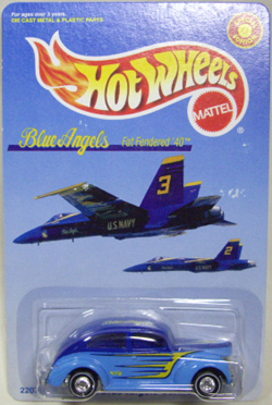 画像: M&D TOYS EXCLUSIVE 【BLUE ANGELS FAT FENDERED '40】　BLUE/RR