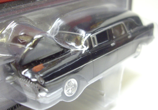 画像: JOHNNY LIGHTNING 2.0  R4 【"WICKED WAGONS" 1957 CHEVY】 BLACK