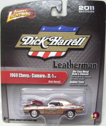 画像: JOHNNY LIGHTNING 2.0  R6 【"DICK HARRELL"1969 CHEVY CAMARO ZL-1】 MET.RED/RR