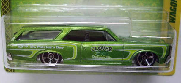 画像: 2010 WALMART EXCLUSIVE CLOVER CARS 【CUSTOM GTO WAGON】　MET.GREEN/MC5