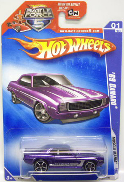 画像: BATTLE FORCE CARD 【'69 CAMARO】　PURPLE/O5