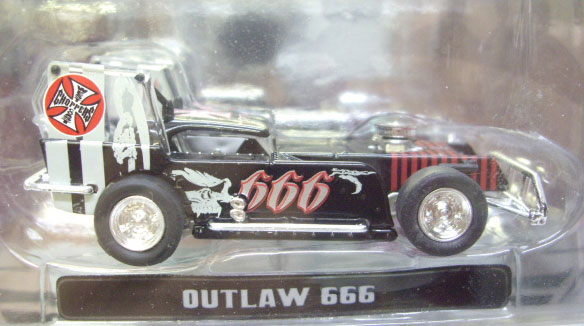 画像: WEST COAST CHOPPERS 【OUTLAW 666】 BLACK/SILVER