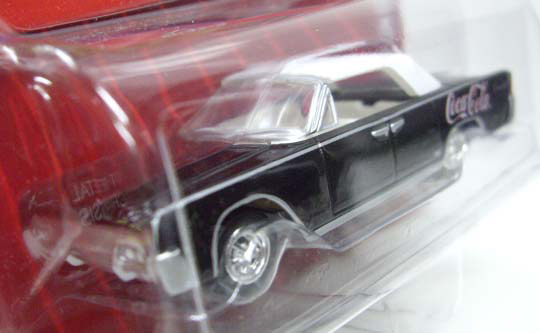 画像: 2007 LIMITED EDITION - COCA-COLA 【1961 LINCOLN CONTINENTAL CONVERTIBLE】　BLACK-WHITE/RR