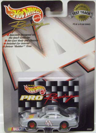 画像: 1999 HOT WHEELS PRO RACING 【KYLE PETTY #44 TEAM HOT WHEELS PONTIAC GRAND PRIX (TEST TRACK)】　GRAY/RR