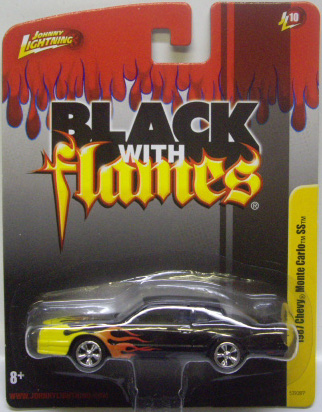 画像: FOREVER 64 R10 【1987 CHEVY MONTE CARLO SS】BLACK (with FLAMES)