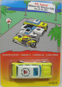 画像: 2001 4TH ANNUAL MIDWEST HOT WHEELERS RALLY 【CLASSIC NOMAD】　YELLOW/RR