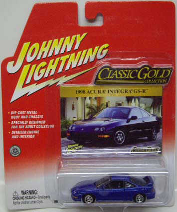 画像: 2007 LIMITED EDITION - CLASSIC GOLD 【1998 ACURA INTEGRA GS-R】　BLUE/RR