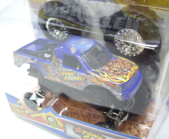 画像: 2011 MONSTER JAM INSIDE TATTOO 【STONE CRUSHER】 BLUE (TRAVEL TREADS)