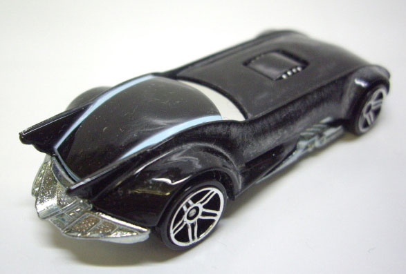 画像: LOOSE - 2007 BATMAN 2PACK 【ANIMATED BATMOBILE】　MET. BLACK/PR5 (LIGHT BLUE LINE)