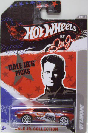 画像: 2011 WALMART EXCLUSIVE "DALE JR'S PICKS" 【'67 CAMARO】 MET.ORANGE/10SP