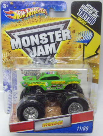 画像: 2011 MONSTER JAM INSIDE TATTOO 【AVENGER ('57 CHEVY)】　GREEN