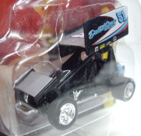 画像: FOREVER 64 R13 【SPRINT CAR】 BLACK/RR (DIECAST SPACE TAMPO)