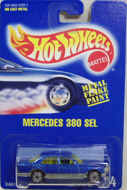 画像: 【MERCEDES 380 SEL】　MET.FLAKE BLUE/UH