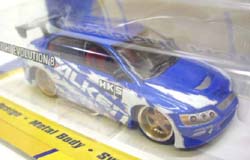 画像: 1/50 MID-SCALE 【MITSUBISHI EVOLUTION 8】　BLUE/RR