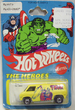 画像: THE HEROES  【THOR VAN (No.2880 SUPER VAN)】 YELLOW/BW