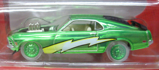 画像: LIMITED EDITION -LIGHTNING RODS R2 【'70 FORD MUSTANG BOSS 429】　CHROME GREEN (with STICKER)