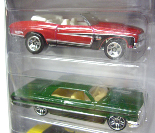 画像: 2011 5PACK 【CHEVY 5-PACK】　'70 Chevelle Convertible/'63 Chevy Impala/'69 Camaro Convertible/'55 Chevy/'07 Chevy Silverado