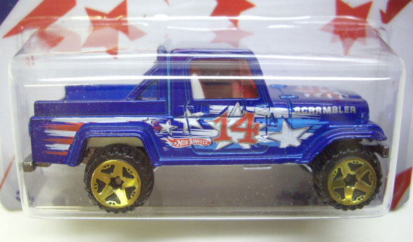 画像: 2010 WALMART EXCLUSIVE FLAG DAY  【JEEP SCRAMBLER】　BLUE/U5 ※4TH OF JULYのCHASE