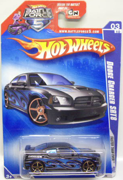 画像: BATTLE FORCE CARD　【DODGE CHARGER SRT8】　BLACK/O5