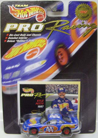 画像: 1997 HOT WHEELS PRO RACING 【KYLE PETTY #44 TEAM HOT WHEELS PONTIAC GRAND PRIX 】　RACE TEAM BLUE/RR