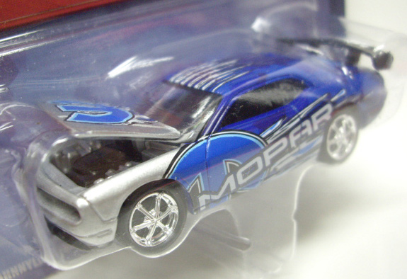 画像: JOHNNY LIGHTNING 2.0  R5 【"MOPAR DRIFT CAR"2009 DODGE CHALLENGER R/T】 SILVER-BLUE/RR