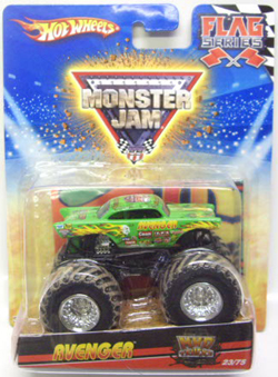 画像: 2010 MONSTER JAM FLAG SERIES 【AVENGER ('57 CHEVY)】　GREEN