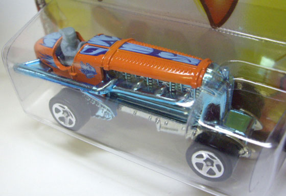 画像: 2010 WALMART EXCLUSIVE FRIGHT CARS 【TORPEDO JONES】 ORANGE/5SP