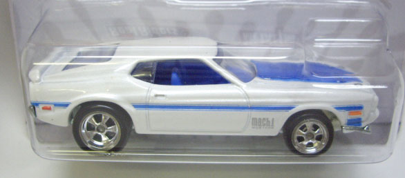 画像: LARRY'S GARAGE CHASE 【'71 MUSTANG MACH 1】　WHITE/RR  (サイン付き）