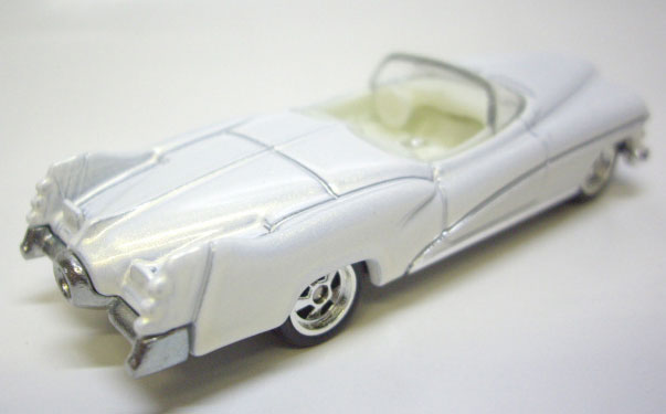 画像: LOOSE - LARRY'S GARAGE CHASE 【'51 LE SABRE CONCEPT】　WHITE/RR  (セットばらし・サインTAMPO付き）