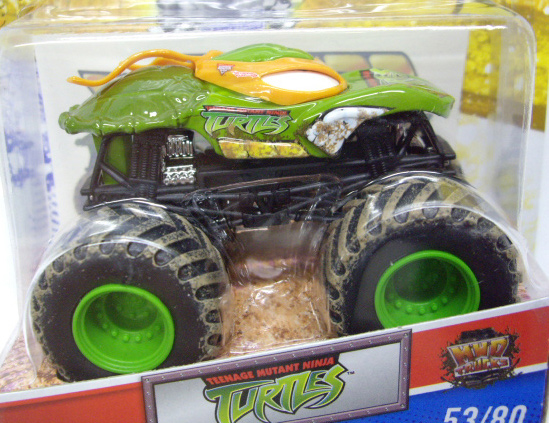 画像: 2011 MONSTER JAM INSIDE TATTOO 【TEENAGE MUTANT NINJA TURTLES】 GREEN (MWD TRUCKS)