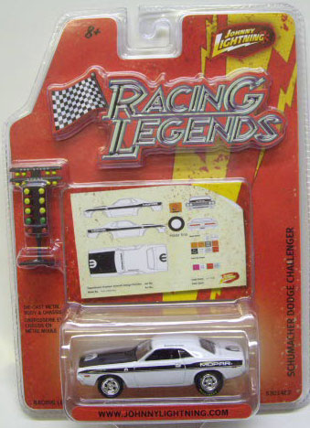 画像: LIMITED EDITION -RACING LEGENDS R2 【SCHUMACHER DODGE CHALLENGER】　WHITE