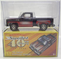 画像: SUPERFAST 40TH ANNIVERSARY 【'75 CHEVY STEPSIDE PICKUP】　BLACK