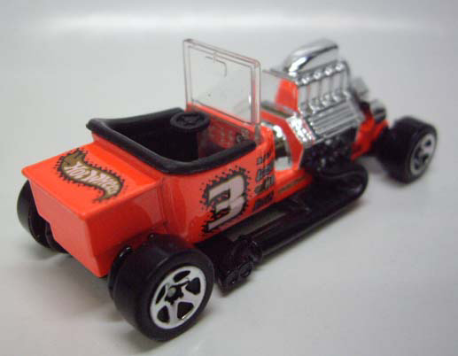 画像: LOOSE - 2003 TARGET DECADES OF HOT WHEELS 【T-BUCKET】　NEON ORANGE/5SP