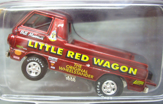 画像: SHOW STOPPERS! 【BILL "MAVERICK" GOLDEN'S LITTLE RED WAGON (1965 DODGE A-100 PICKUP)】　MET.RED/RR