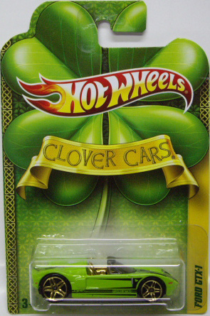 画像: 2010 WALMART EXCLUSIVE CLOVER CARS 【FORD GTX-1】　LIGHT GREEN/PR5