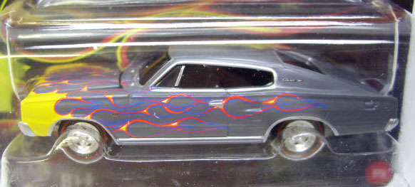 画像: LIMITED EDITION - FLAMES THE SERIES 【1966 DODGE CHARGER】　GRAY/RR