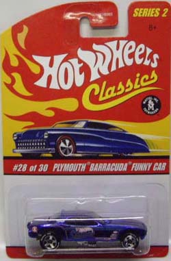 画像: 2006 CLASSICS SERIES 2 【PLYMOUTH BARRACUDA FUNNY CAR】　SPEC.BLUE/BF 5SP 　