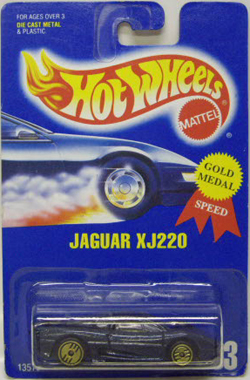 画像: 【JAGUAR XJ220】　MET. BLUE/GOLD UH (RARE WHEEL)（黄ばみ大）