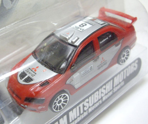 画像: HOTWHEELS RACING WRC 【TEAM MITSUBISHI MOTORS LANCER EVOLUTION 7】　RED/10SP