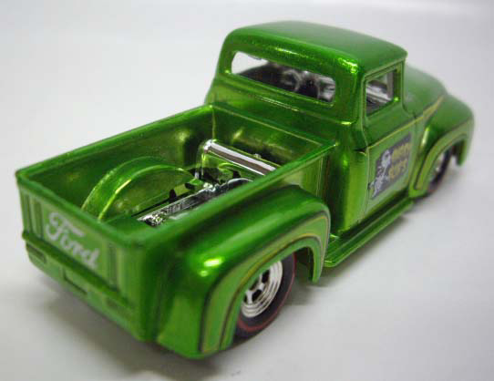 画像: 2009 WAL-MART EXCLUSIVE CLASSICS 30CAR SET (バラシ) 【CUSTOM '56 FORD TRUCK】　SPEC.LIGHT GREEN/RR (CHASE)