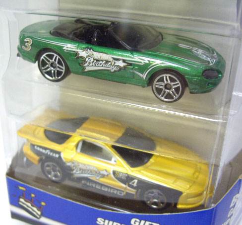 画像: 2003 5PACK 【B-Day】　Shelby Cobra 427 S/C / Morris Wagon / '99 Mustang / Jaguar XK8 / IROC Firebird