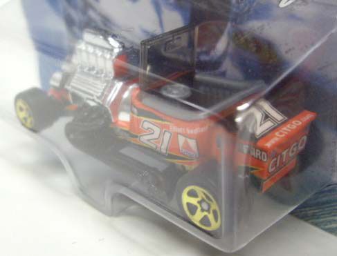 画像: 2000 HOT WHEELS RACING HOT ROD SERIES【#21 TEAM CITGO T-BUCKET】　ORANGE/5SP