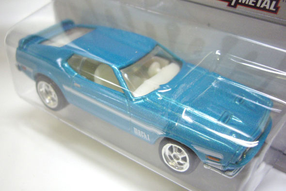 画像: LARRY'S GARAGE CHASE 【'71 MUSTANG MACH 1】　AQUA/RR   (サイン付き）