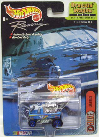 画像: 2000 HOT WHEELS RACING DRAGGIN' WAGON SERIES【#43 TEAM CHEERIOS DRAGGIN' WAGON】　LT.BLUE/5SP