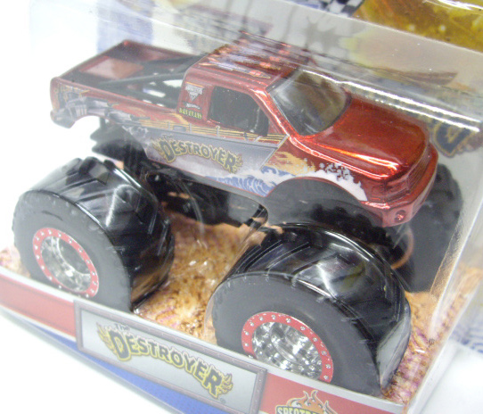 画像: 2011 MONSTER JAM INSIDE TATTOO 【THE DESTROYER】 SPEC.RED (SPECTRA FLAMES)